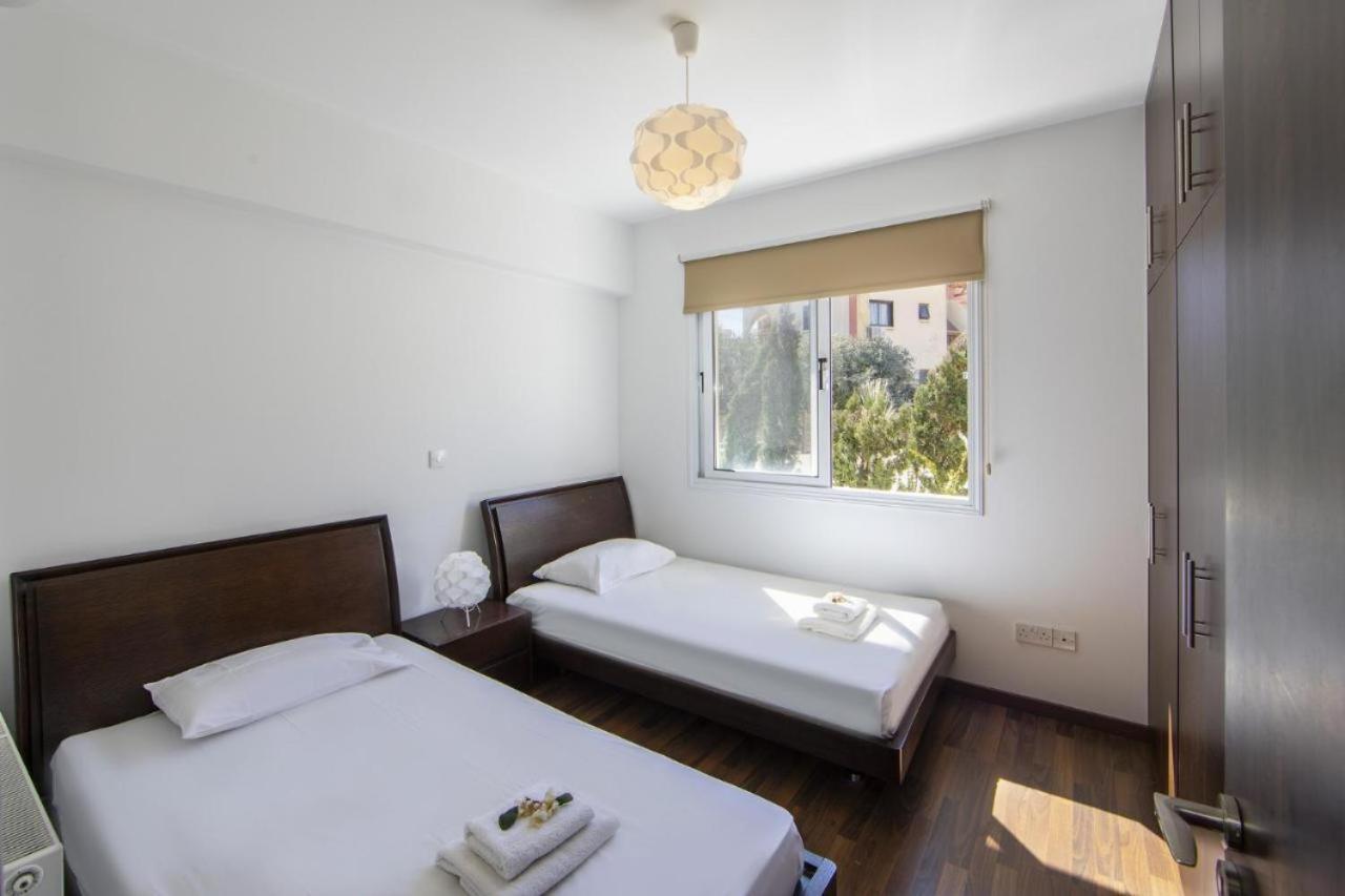 Tsokkos Family Villa - Pool Garden 2' Walk To Beach 普罗塔拉斯 外观 照片
